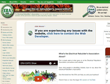 Tablet Screenshot of electricalrebuilders.org
